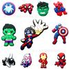 Marvel Accesorios para Zapatos Croc DIY Charms para Zapatos Hebillas para Zapatos Goma Suave Desmontable Decoración para Zapatos de Jardín Accesorios Venta Directa de Fábrica