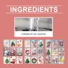 Adesivos de Janela de Natal Dowmoo 1 Adesivos Decorativos Criativos para Porta de Vidro de Casa com Atmosfera Festiva Adesivos