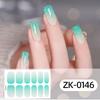 Zhengxiang Celebridade da Internet Gradiente Pó de Cebola Adesivos de Manicure Brilhantes Adesivos de Unha à Prova d'Água Adesivos de Unha Adesivos Completos