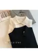 Camiseta Polo de Punto Intelectual Estilo Minimalista, Hombro Normal Casual para Viajes Cortos de Verano para Mujer, 093