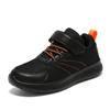 Sapatos Infantis Fujian, Tênis Esportivos para Meninos, Primavera e Outono, Baixo, Velcro, Tecido de Malha, para Crianças de Tamanho Médio e Grande, Alunos do Ensino Fundamental, Tênis Casuais para Corrida