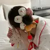 Goma para el pelo de flor de Mickey Mouse para mujer, Adorno de goma para el pelo lindo, Goma para el pelo, Adorno para el pelo para mujer