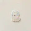 Dibujos Animados Coloridos Doble Capa Cachorro West Highland Accesorios Acrílicos DIY Accesorios para Funda de Teléfono Móvil Zapatos con Agujeros Imán para Refrigerador
