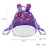 Mochila Infantil Cartoon Unicórnio Colorida Fofa Coelho Fofo Leve 3-5 Anos Jardim de Infância Boneca Bolsa Escolar