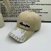 Diseño Primavera y Verano Bordado de Letras Patrón de Agua Gorra de Béisbol para Hombres y Mujeres, Protector Solar, Nicho, Personalizado, Moderno