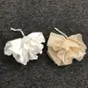 Bolsa de jabón de sisal guantes exfoliantes de algodón y lino banda trasera de ramio toalla exfoliante para la espalda toalla cuadrada para la cara bola de baño flor de baño red para burbujas