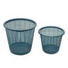 Cubo de basura redondo de plástico para el hogar, cocina, sanitario, sala de estar, baño, clasificación de basura