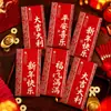 2027 Ano do Carneiro Novos Envelopes Vermelhos de Papel Rígido, Casamento e Ano Novo Felizes Mil Yuan Envelopes Vermelhos Criativos