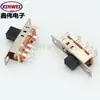 Venda Direta de Fábrica Interruptor de Alavanca Ss12F15G5 Três Pinos Duas Velocidades Furo Rosqueado Interruptor Deslizante 1P2T