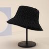 Sombrero de Pescador de Primavera y Otoño Estilo Japonés, Nuevo Sombrero de Verano para el Sol con Diseño de Lunares, Sombrero para el Sol Casual Versátil, Sombrero de Cubo, Moderno