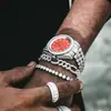Nuevo pulsera de cadena cubana de 12 mm transfronteriza europea y americana hip-hop rap para hombre al por mayor