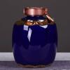Jingdezhen Botella de Vino de Cerámica Vacía para Uso Doméstico 3kg 5kg 5kg Adorno de Juego de Vino Imperial Olla de Vino Sellada Botella de Vino