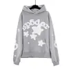 Blockbuster original de comercio exterior 450G chalecos acolchados de terciopelo para pastel sudadera con estampado de araña de espuma sudaderas Sp5der
