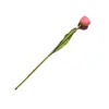 Adereços de Fotografia de Tulipas Artificiais Transfronteiriços, Decoração para Sala de Estar em Casa, Flores Artificiais de Tecido de Seda, Toque de Alta Qualidade, Flores Artificiais para Venda por Atacado
