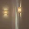 [Transfronterizo] Luminarias de Pared con Luz Cálida para Decoración de Sala de Estar, Lámpara de Pared de Estilo Francés Amigable con la Vista para Dormitorio, Estilo Minimalista Nórdico