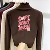 Camiseta Base de Polar para Niña con Cuello Medio Alto y Volantes Ropa Otoño Invierno Camiseta para Niños Medianos y Grandes Capa Interior Cálida Versátil Manga Larga