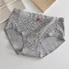 Nuevas Bragas de Algodón Puro para Mujer, Frescas, Versátiles y Cómodas, con Textura de Sensación Desnuda, Elásticas y Ajustadas a la Cadera, Estilo Universitario