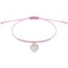 Amazon nova pulseira tecida de amor trevo rosa pulseira borboleta rosa fornecimento TEMUA
