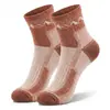 Calcetines de Lana Merino Transfronterizos, Felpa Engrosada, Absorbentes de Sudor, Transpirables para Deporte, Amortiguación y Absorción de Impactos, Calcetines para Senderismo y Montañismo al por Mayor