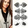 Nuevo Clip de Chal Retro de Aleación China Hebilla Creativa Hueca para Pañuelo de Seda Hebilla para Ropa de Viaje Broche para Suéter Broche