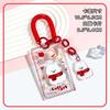 Estuche Transparente para Tarjetas Cachorro de Dibujos Animados Estudiante Tarjeta de Campus Tarjeta de Comida Bolsa Estuche Protector para Identificación con Foto Aidou Venta al por Mayor en stock