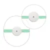 Parche de Fijación para Sensor, Absorbente de Sudor, Transpirable, Sin Pegamento, Autoadhesivo, Anticaída, Antideslizante Deportivo, Parche Dinámico para Sensor de Glucosa en Sangre a Base de Silicona