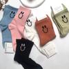 Calcetines Coreanos con Caras Sonrientes Lindas, Calcetines de Colores para Mujer, Calcetines Nuevos de Algodón de Cintura Media, Calcetines al por Mayor Dongdaemun Shandong Weihai