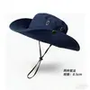 Gorra de Punto de Verano Transpirable de Nuevo Estilo para Hombre, Sombrero con Visera Grande Cs Protección Solar Sombrero para el Sol Sombrero de Montañismo Pesca Pescador