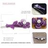 Horquilla de Flores Super Hada Japonesa y Coreana Nuevo Estilo Princesa Rosa Chica Suave Clip Lateral Clip de Hebilla de Rana Accesorios para el Cabello
