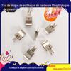 Processamento Personalizado de Estilhaços Acessórios de Tomada Inteligente Peças Estampadas de Hardware Pino de Estilhaço de Cobre Puro com Aterramento