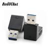 Upper bend USB3.0 macho turnkey cotovelo de 90 graus de 90 graus adaptador de 90 graus conectado ao telefone celular do disco rígido