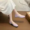 Nuevos zapatos Mary Jane para mujer, versátiles para primavera y otoño, estilo de hada, adecuados para ir al trabajo, modelo 2026, sin cordones de corte bajo, suela blanda, adecuados para usar al aire libre
