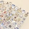 Fabricante Transfronterizo de Pegatinas de Dibujos Animados en Papel Recubierto, Pegatinas de Estampado en Caliente de Anime e Impresión de Logos