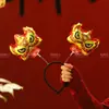 Diadema de Año Nuevo Festival de Primavera 2026, Juguetes para Niños de Buena Suerte Año del Caballo, Accesorios para Fotos, Globos, Globos de Papel de Aluminio para Puesto de Mercado Nocturno
