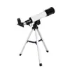 Nuevo 50360 Blanco HD telescopio astronómico de un solo tubo de alta potencia observación de estrellas Luna y Tierra gafas de doble uso