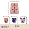 Nuevos moldes de silicona navideños transfronterizos para pasteles, postres franceses y mousses - fáciles de desmoldar, venta al por mayor desde el fabricante