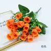 Flores Artificiales, Ramo de Tulipanes de 18 Cabezas, Decoración Floral para Sala de Estar y Jardín, Flores Falsas, Caja de Flores para Proyectos, Venta al por Mayor de Arreglos Florales