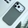 Funda Geométrica de Textura Ultra Delgada para Apple iPhone 18 Pro Max, Funda Dura Mate Simple 17 Semitransparente