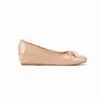 Versión de Piel de Oveja ~5 cm de Aumento de Altura Interna, Bailarinas de Cuero Genuino Cuadradas Ultrasuaves con Lazo para Commuter para Mujer, Zapatos de Boca Baja