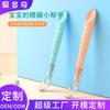 Raspador de Lama de Cabeça Dupla Aidoki Raspador de Bebê Colher Suplemento Alimentar Purê de Frutas Artefato de Silicone Colher Macia