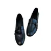 Mocasines de tacón grueso estilo británico de piel de oveja suave para mujer, diseño de punta redonda, zapatos de una sola pieza sin cordones de corte profundo, versátiles zapatos pequeños de cuero JK