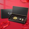 Caja de Regalo Premium Cinturón para Hombre, Piel de Vaca y Estampado de Leopardo, Lujo Ligero, Moderno Casual de Negocios para Hombres Jóvenes y de Mediana Edad, Diseño de Guepardo