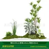 Série Paisagem de Expressão Idiomática de Quatro CaracteresCombinação de Plantas Verdes Artificiais para Paisagismo Decoração de Vitrine Interna
