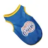 Ropa de baloncesto transpirable para mascotas nueva de verano, ropa de secado rápido, perros pequeños y medianos, estilo occidental, tendencia deportiva, fabricantes de ropa para mascotas