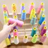 Estante para bobinas madera maciza estante de alambre plegable estante de almacenamiento de hilo de coser 30 ejes hogar tela DIY manual estante de alambre