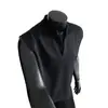 Chaleco Gris Claro de Estilo Americano con Cuello Henley para Hombre, Camiseta sin Mangas de Verano Estilo Americano, Camiseta sin Mangas Resistente de Moda