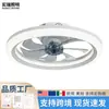 Luz de Ventilador LED para Sala de Estar Amazon Style, Control Remoto Inteligente para Dormitorio 110V Luz de Ventilador de Techo para Comedor, Luz de Ventilador en Paquete Pequeño