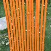 Tiras de Bambú de Colores para Bodas, Rojo, Amarillo, Azul, Verde, Naranja, Negro, Morado, Rojo Rosa, Jardinería, Arte Floral, Decoración de Tejido de Bambú para Bodas, Tiras de Bambú Teñidas
