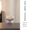 Dinastía Tang y Song Yuni Arita-Yaki Orquídea Mariposa Pintada a Mano Cerámica para el Hogar Taza de Té de Pie Alto Juego de Té Kung Fu Taza de Cata Taza de Maestro