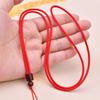 Cordão de sândalo de sangue único, não ajustável, simples, atmosférico, cera de ágata, calcedônia, pingente, colar, atacado
